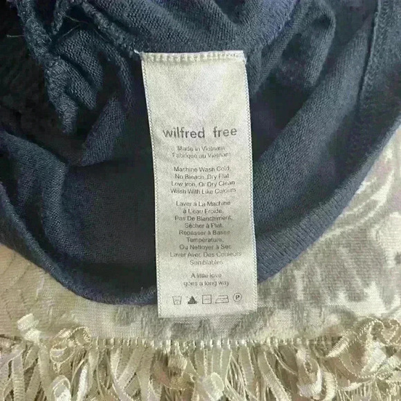 Aritzia  Wilfred Free Romper Jersey Knit Beach Casual Blue - Picture 6 of 10